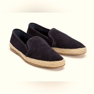 REACTION KENNETH COLE Waylon Off Leather Espadrille Flats